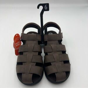 Wonder Nation Brown Kids Sandals
